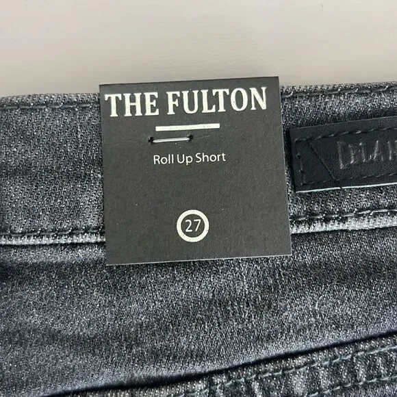 NWT BLANK NYC The Fulton Roll Up Short in Sneak Preview Size 27 - Picture 5 of 11